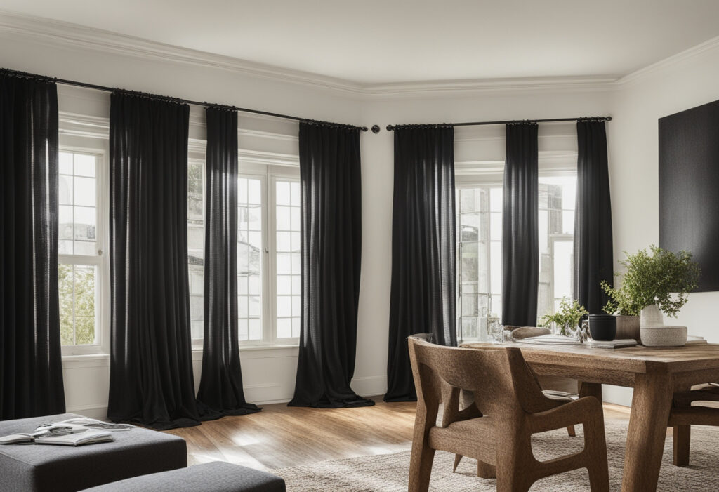 blackout curtains