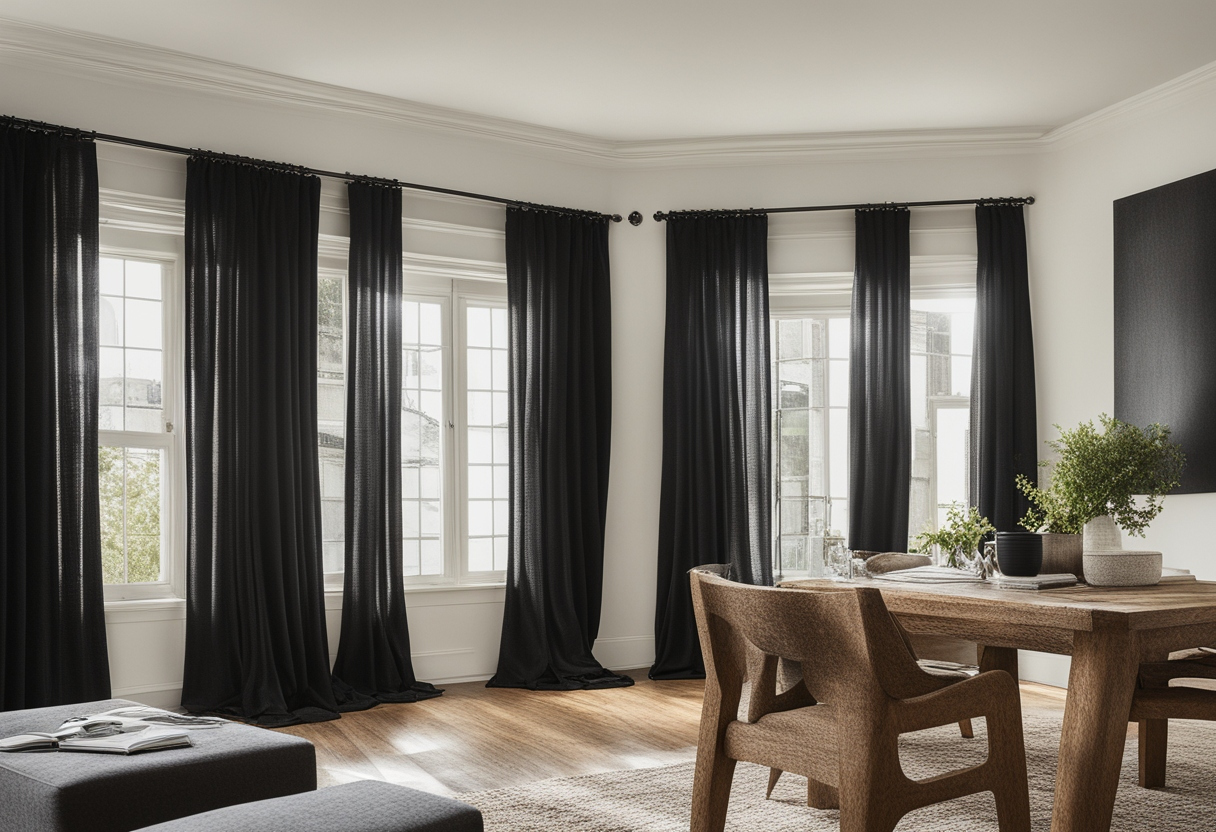 blackout curtains